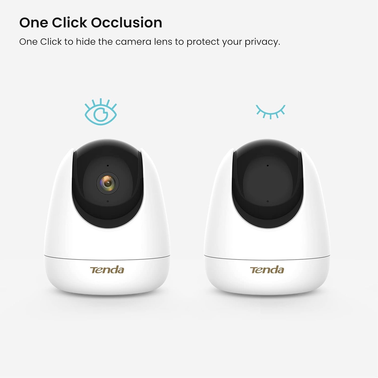 Tenda (CP7) Cameras for Home Security, 2.5K Indoor Camera WiFi Camera, 360° Pan Tilt WiFi Camera with Phone APP, 2-Way Audio, Night Vision, Smart Tracking, Human Detection, Cloud Storage Tenda (CP7) Cameras for Home Security, 2.5K Indoor Camera WiFi Camera, 360° Pan Tilt WiFi Camera with Phone APP, 2-Way Audio, Night Vision, Smart Tracking, Human Detection, Cloud Storage
